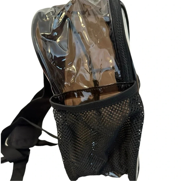 NEW Clear Backpack Stadium Approved 12×10.5x6” with Reinforced and Wider Bottom - Picture 2 of 12